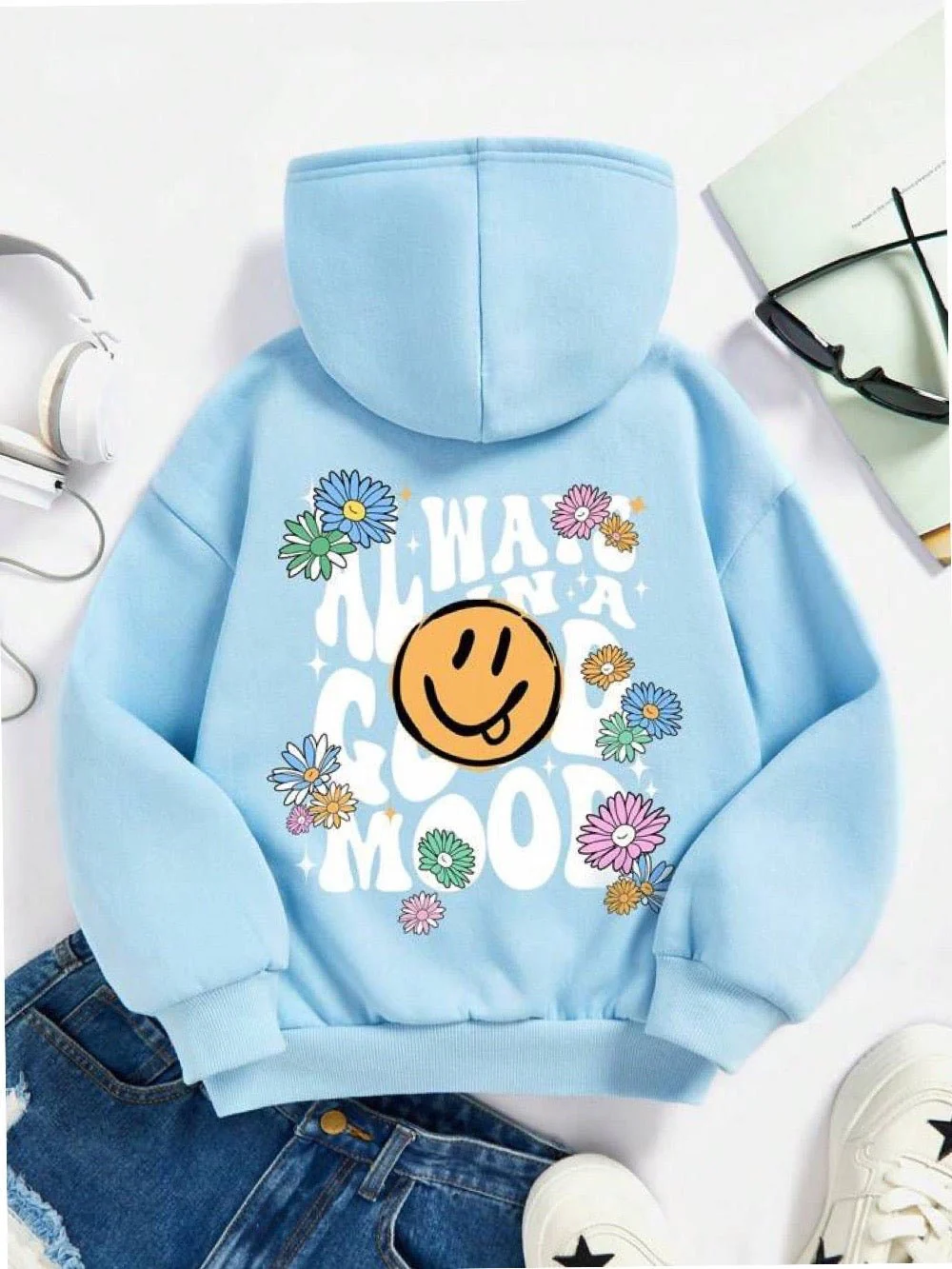 Always In A Good Mood Casual Kids Girls And Boys Hoodie Legacy Boutiques Dhaka