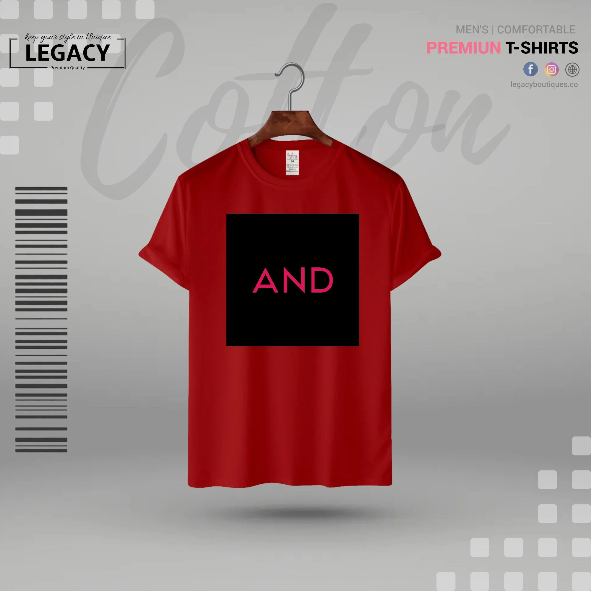 And printed Men's Premium Sort Sleeve Designer Edition T-Shirt - Image 5