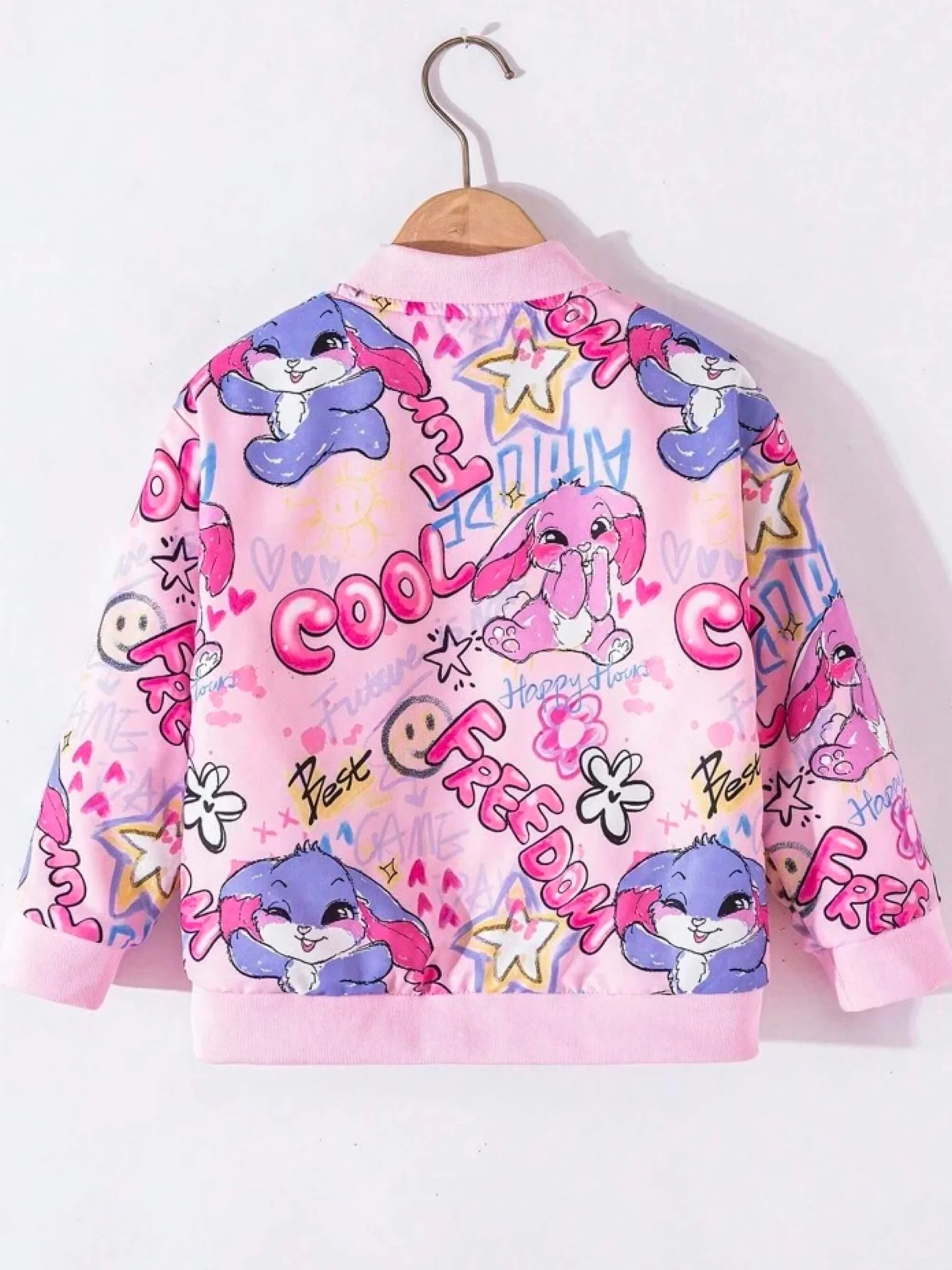 baby girls jacket cartoon printed - Image 2
