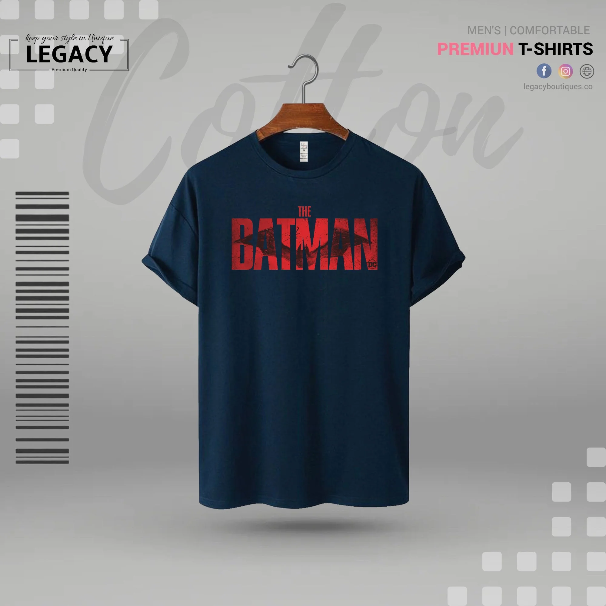 Batman Printed Mens Premium Designer Edition T Shirt