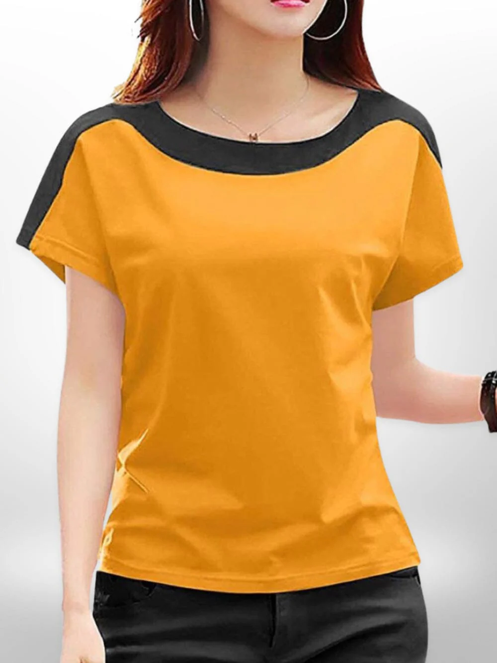 Butterfly Cut Short Sleeve T-shirt - Image 4