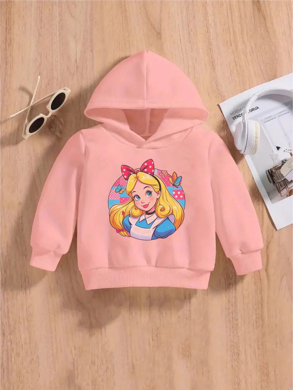 Chef Cinderella Printed Baby Girls Boys Hoodie In Dhaka - Image 2