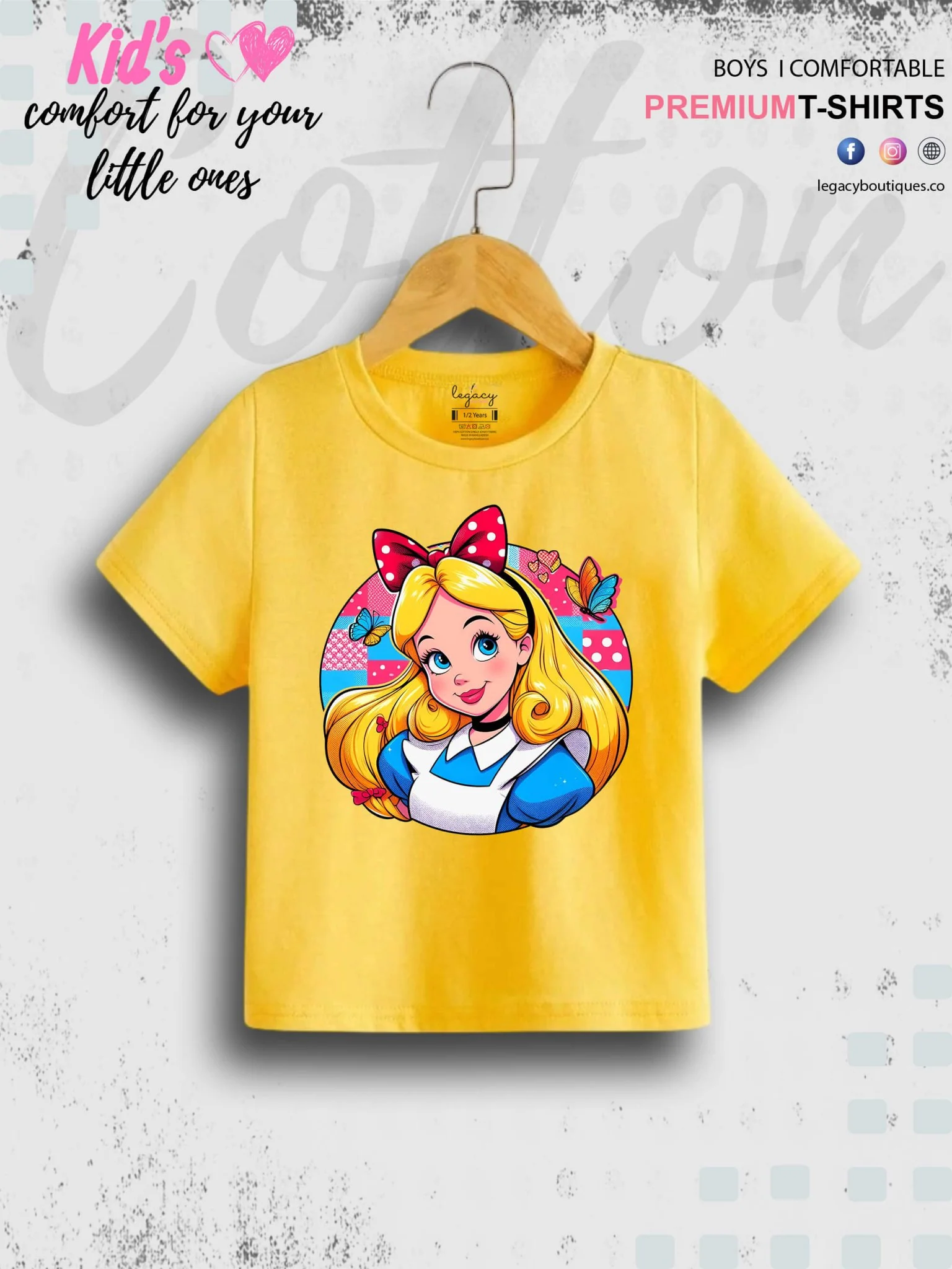 Chef Cinderella Printed Premium Quality T-Shirt For Baby Girls In Lowest Price Only In BD - Image 10
