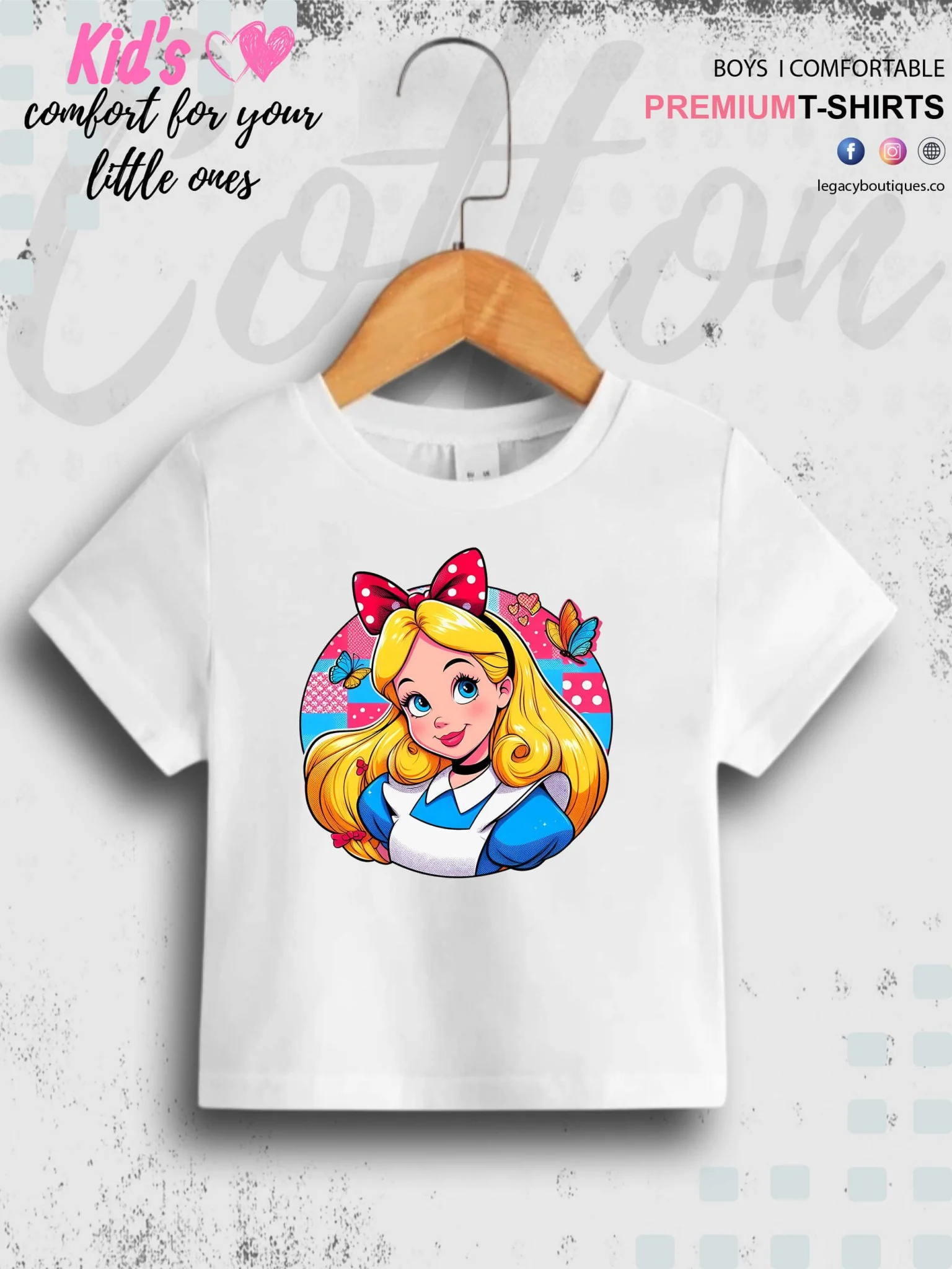 Chef Cinderella Printed Premium Quality T-Shirt For Baby Girls In Lowest Price Only In BD - Image 3