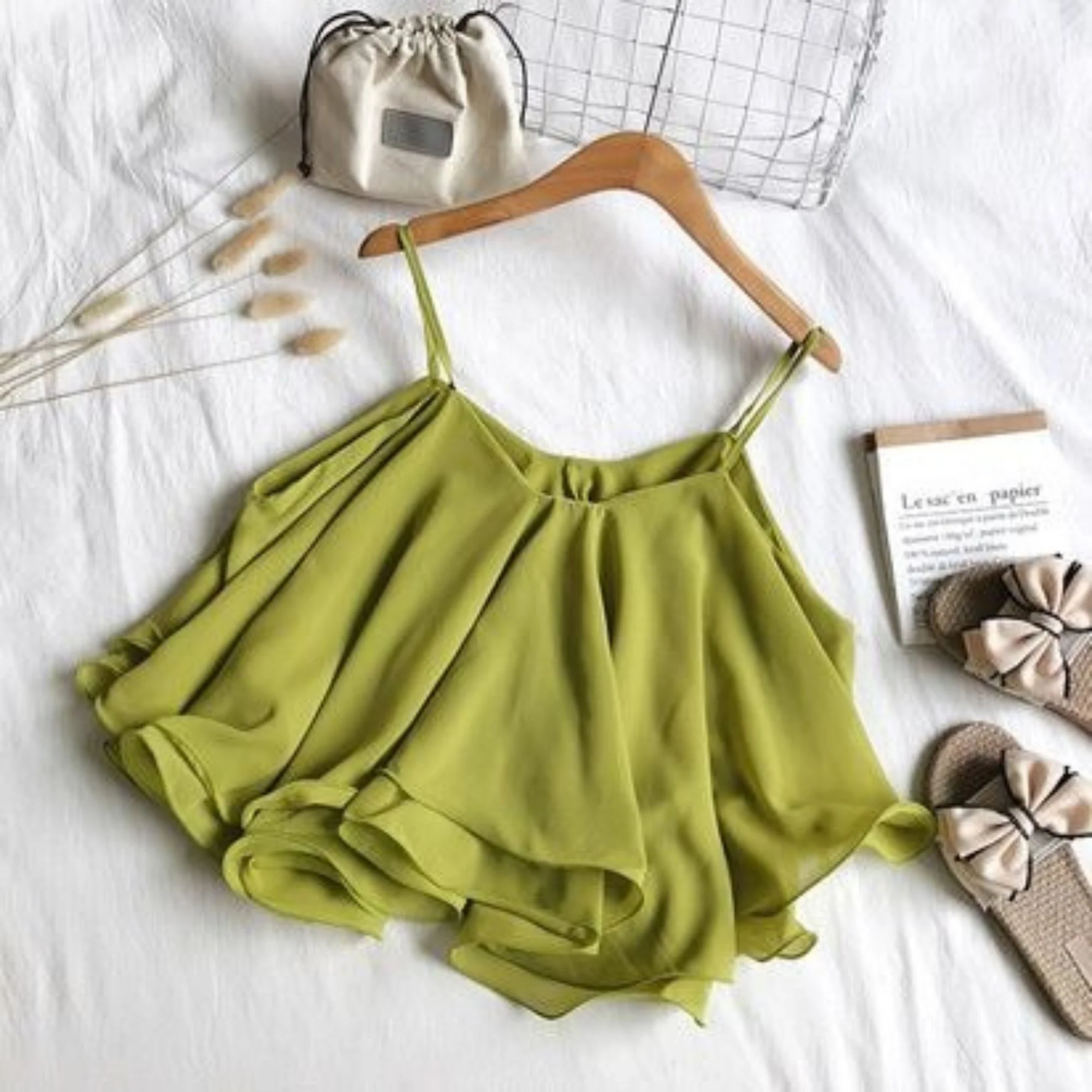 Chiffon Cropped Camisole Top | Legacy Boutiques Dhaka - Image 5