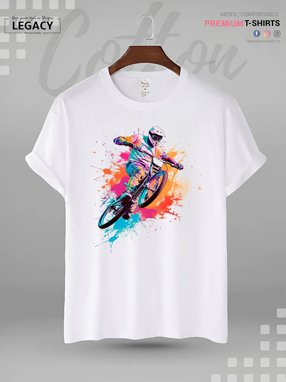 Cool Mountainbike High Quality In Cheapest Price T-Shirt