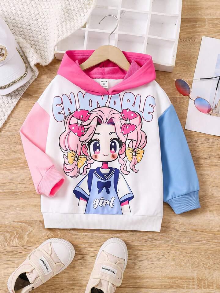 Cute Doll Printed Kids Hoodie Boys And Girls in Bangladesh