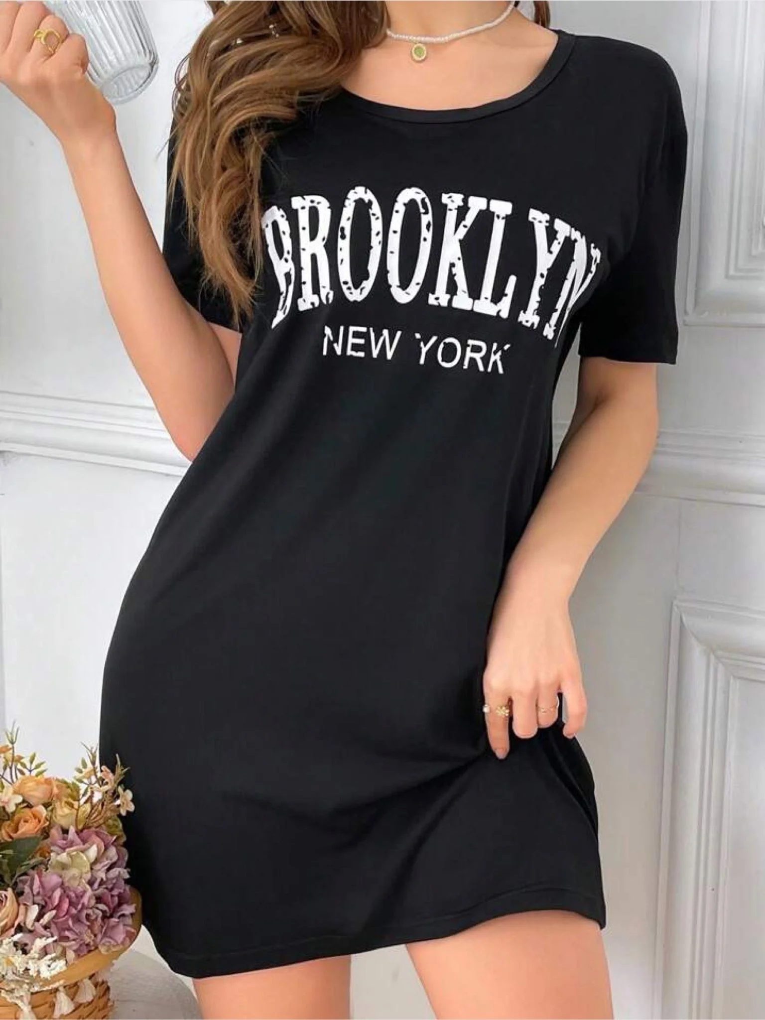 Daily relaxed wear women's Brooklyn New York Printed