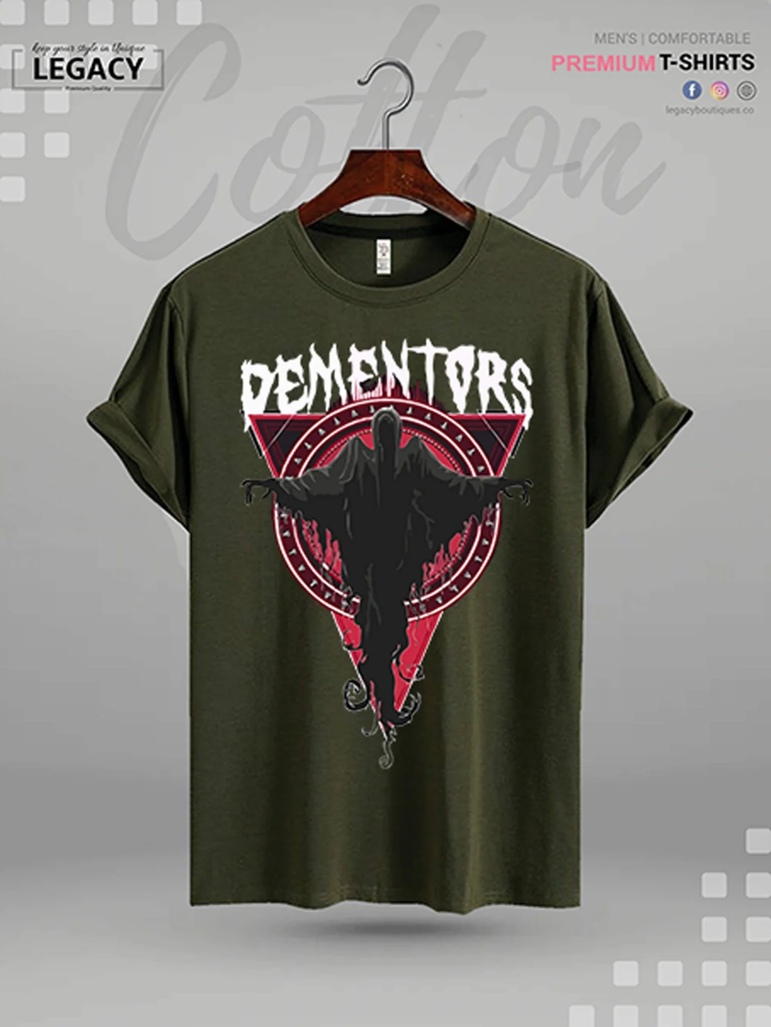 Dementors Graphic Print Men's High Quality T-Shirt In Lowest Price - Image 2