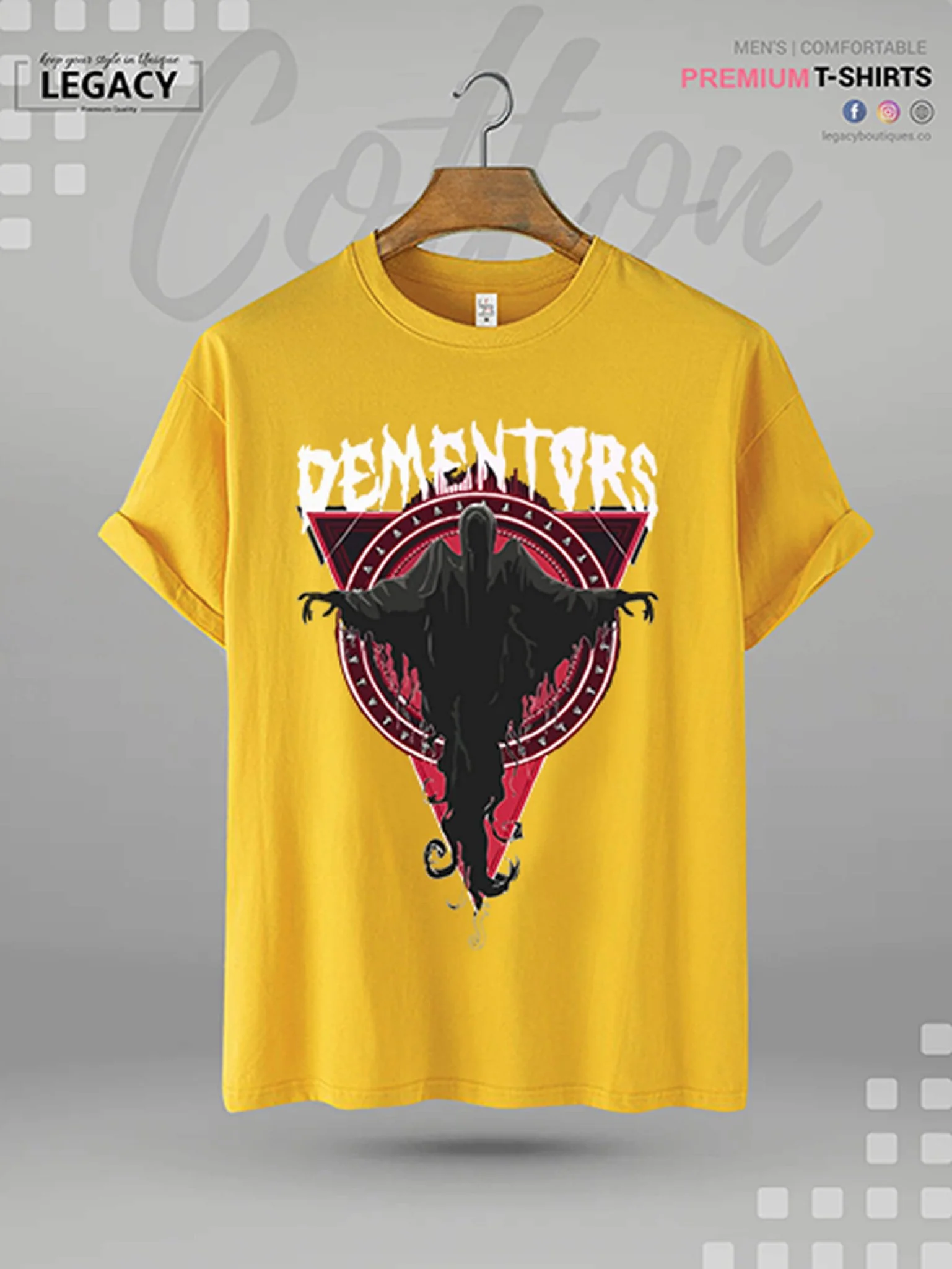 Dementors Graphic Print Men's High Quality T-Shirt In Lowest Price - Image 3