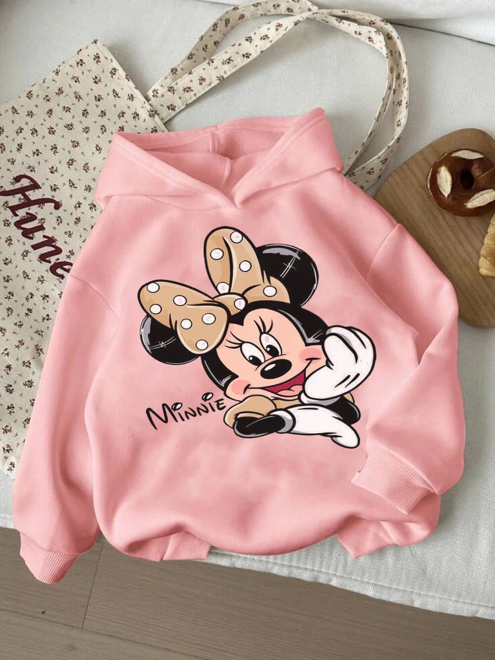 Disney Minni Face Printed Baby Girl Boy Hoodie Legacy Boutiques Bangladesh