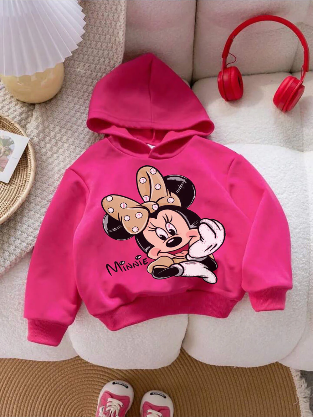 Disney Minni Face Printed Baby Girl Boy Hoodie Legacy Boutiques Bangladesh - Image 2
