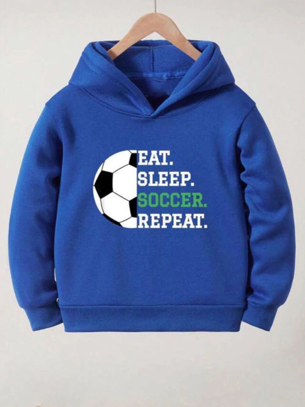 Eat Sleep Soccer Repeat Printed Kids Hoodie Boys And Girls in Bangladesh