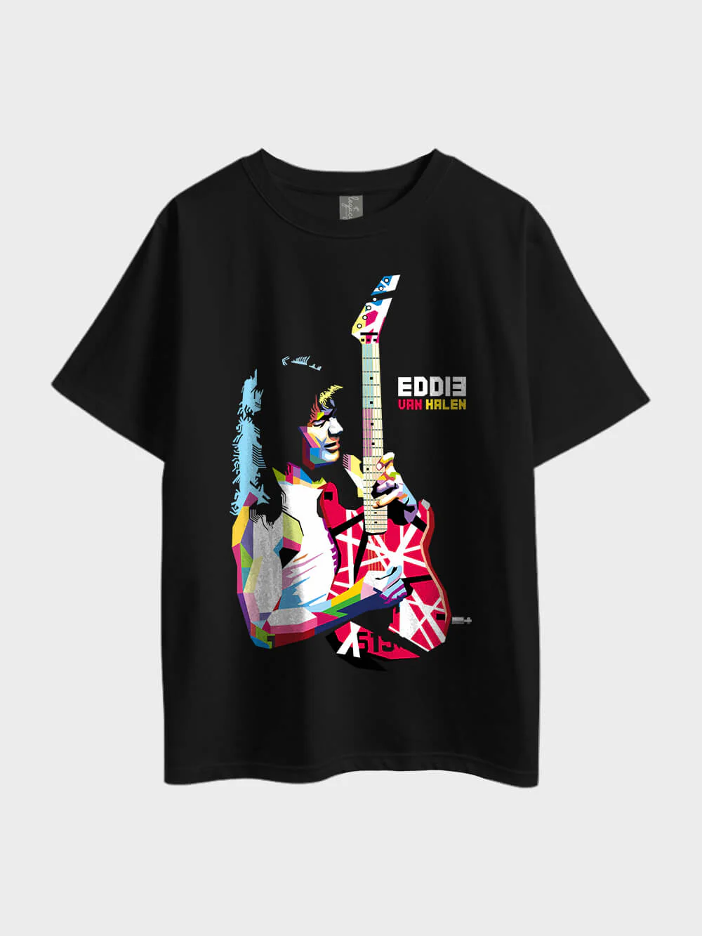 Eddie Van Halen Heavy Metal Oversized Mens Premium Quality Tee Bangladesh
