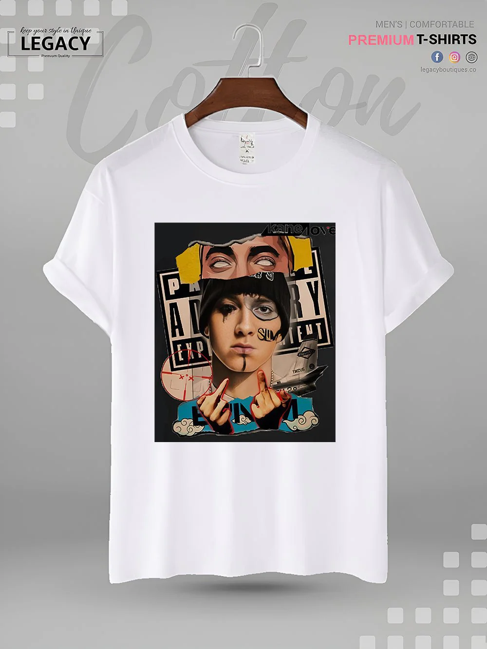 Eminem The Real Slim Shady Printed Men's Premium Quality In Cheapest Price T-Shirt