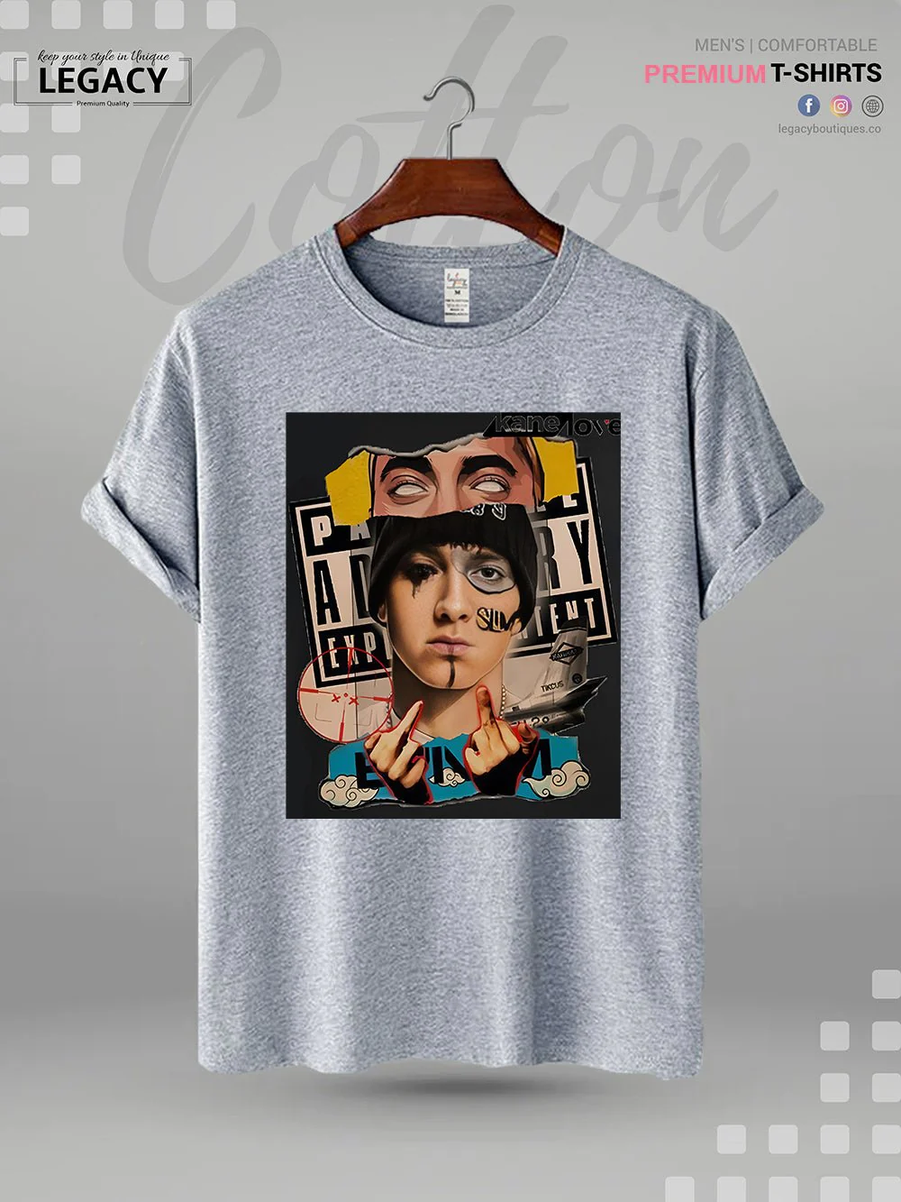 Eminem The Real Slim Shady Printed Men's Premium Quality In Cheapest Price T-Shirt - Image 2