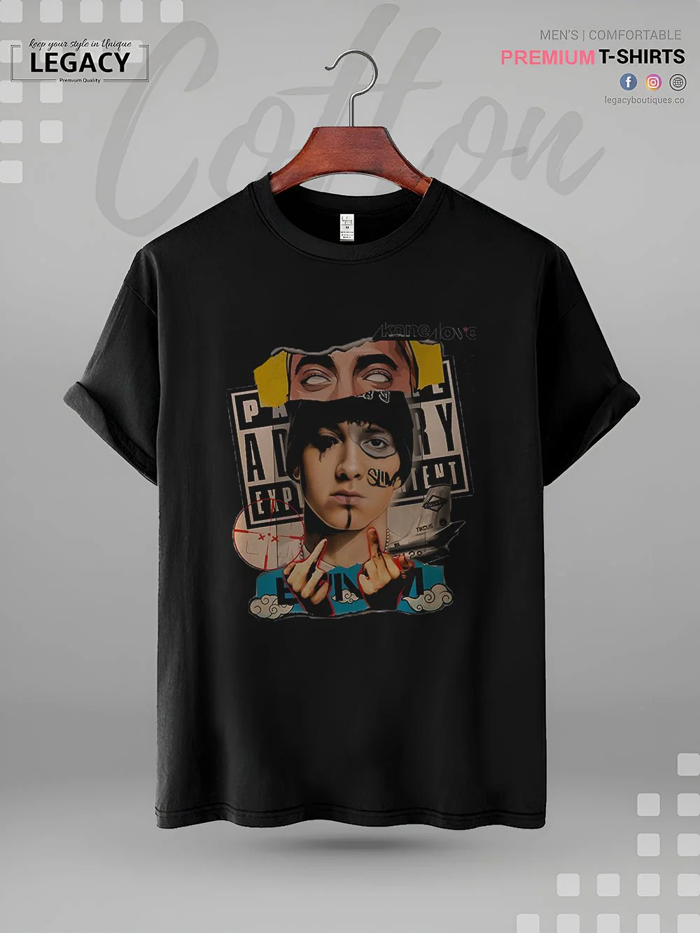 Eminem The Real Slim Shady Printed Men's Premium Quality In Cheapest Price T-Shirt - Image 4