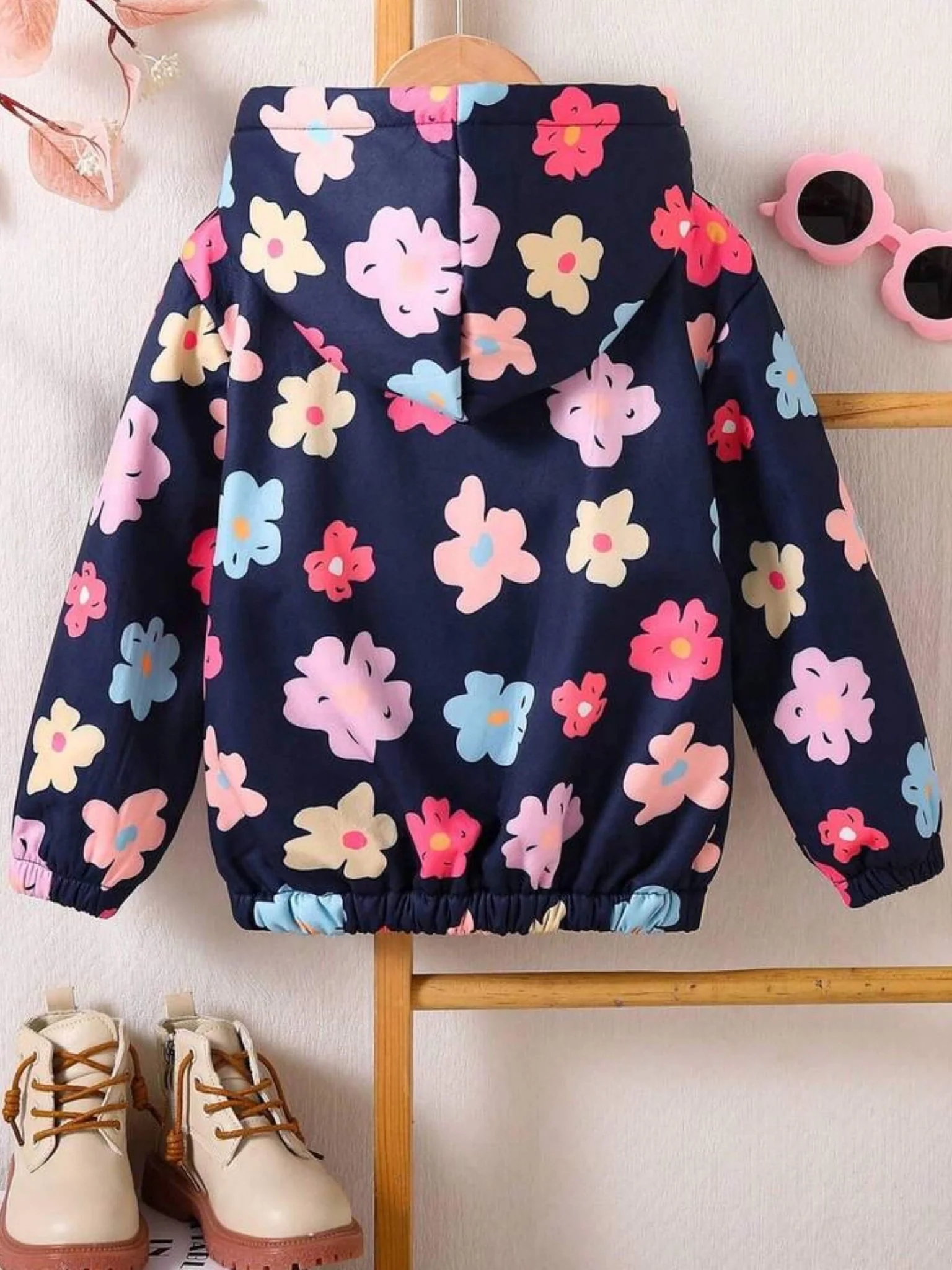 Floral Kids Jacket | Winter Wear - Image 2