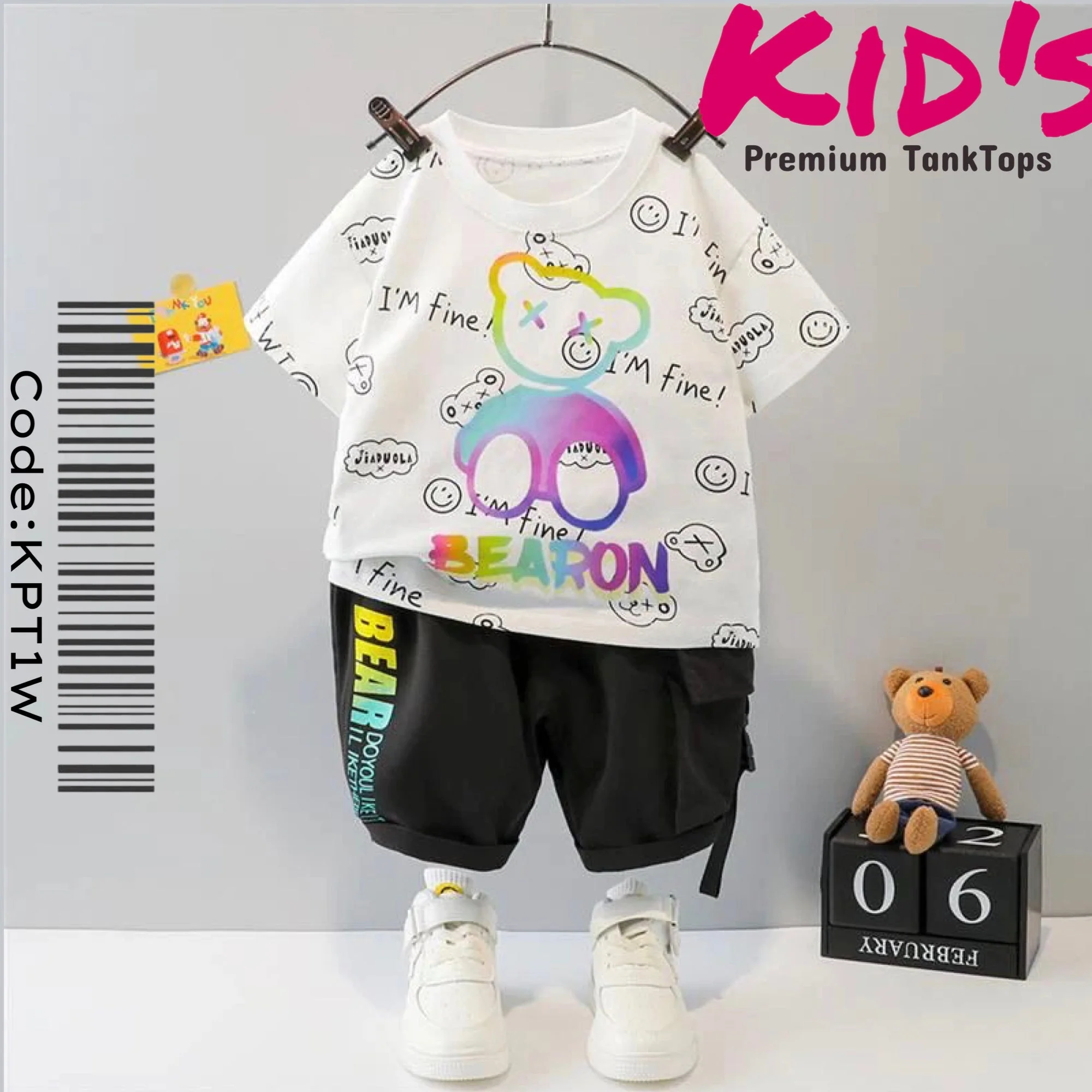 For Summer Clothes For Boys Sets - Image 3