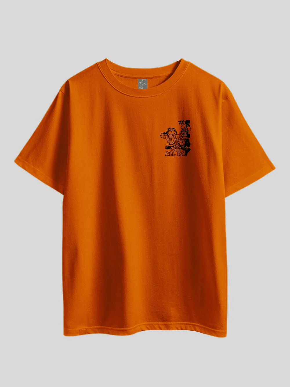 GARFIELD FRIENDS THAT SLAY TOGETHER STAY TOGETHER. GOOD VIBES ONLY Graphic Printed Drop Shoulder T-shirt Legacy Boutiques Bangladesh - Image 13