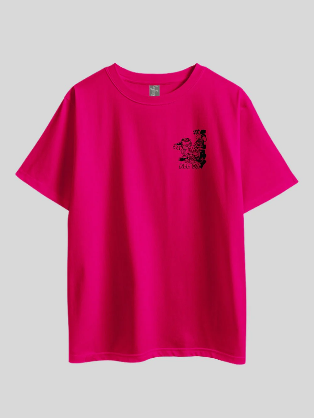 GARFIELD FRIENDS THAT SLAY TOGETHER STAY TOGETHER. GOOD VIBES ONLY Graphic Printed Drop Shoulder T-shirt Legacy Boutiques Bangladesh - Image 14