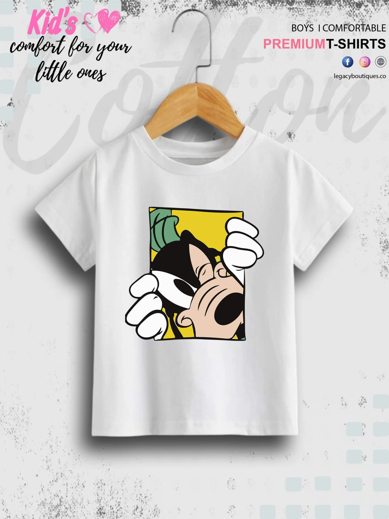 Goofy Dog 1 To 11 Year Boys T-Shirt In Cheapest Price Only In Dhaka - Image 3
