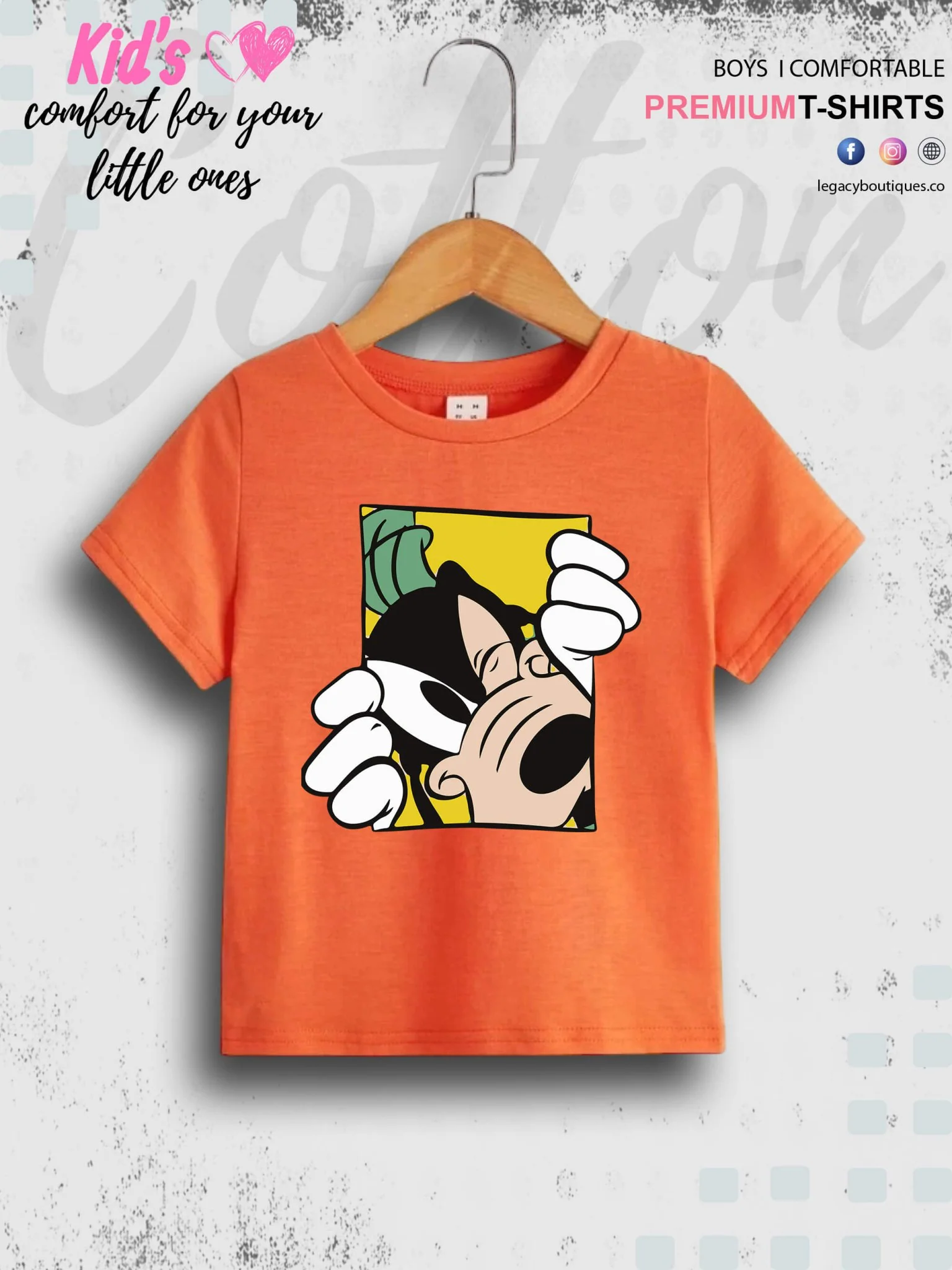 Goofy Dog 1 To 11 Year Boys T-Shirt In Cheapest Price Only In Dhaka - Image 5