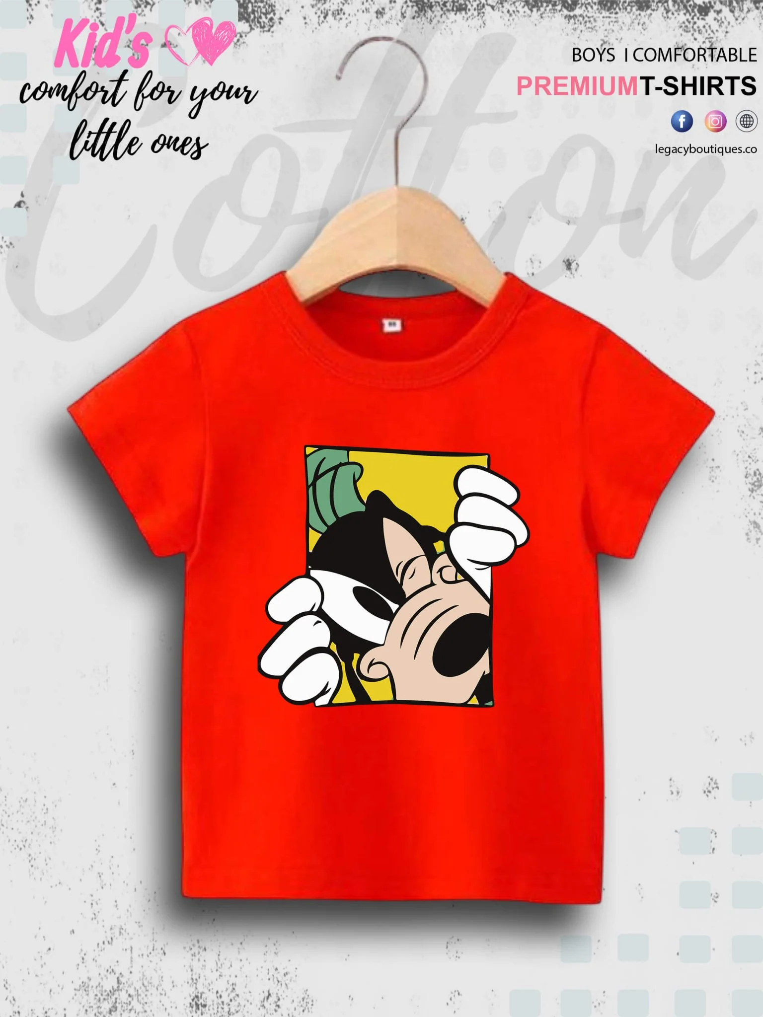 Goofy Dog 1 To 11 Year Boys T-Shirt In Cheapest Price Only In Dhaka - Image 7