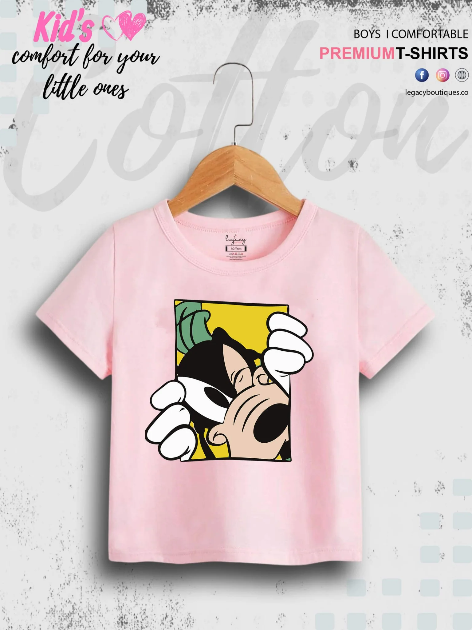 Goofy Dog 1 To 11 Year Boys T-Shirt In Cheapest Price Only In Dhaka - Image 8