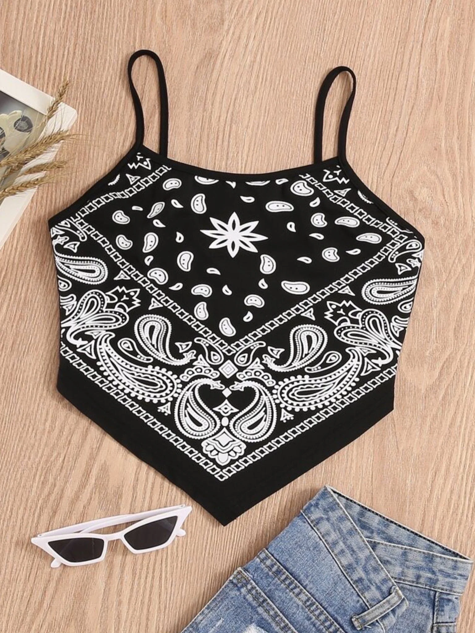 Hanky Printed Tanktop