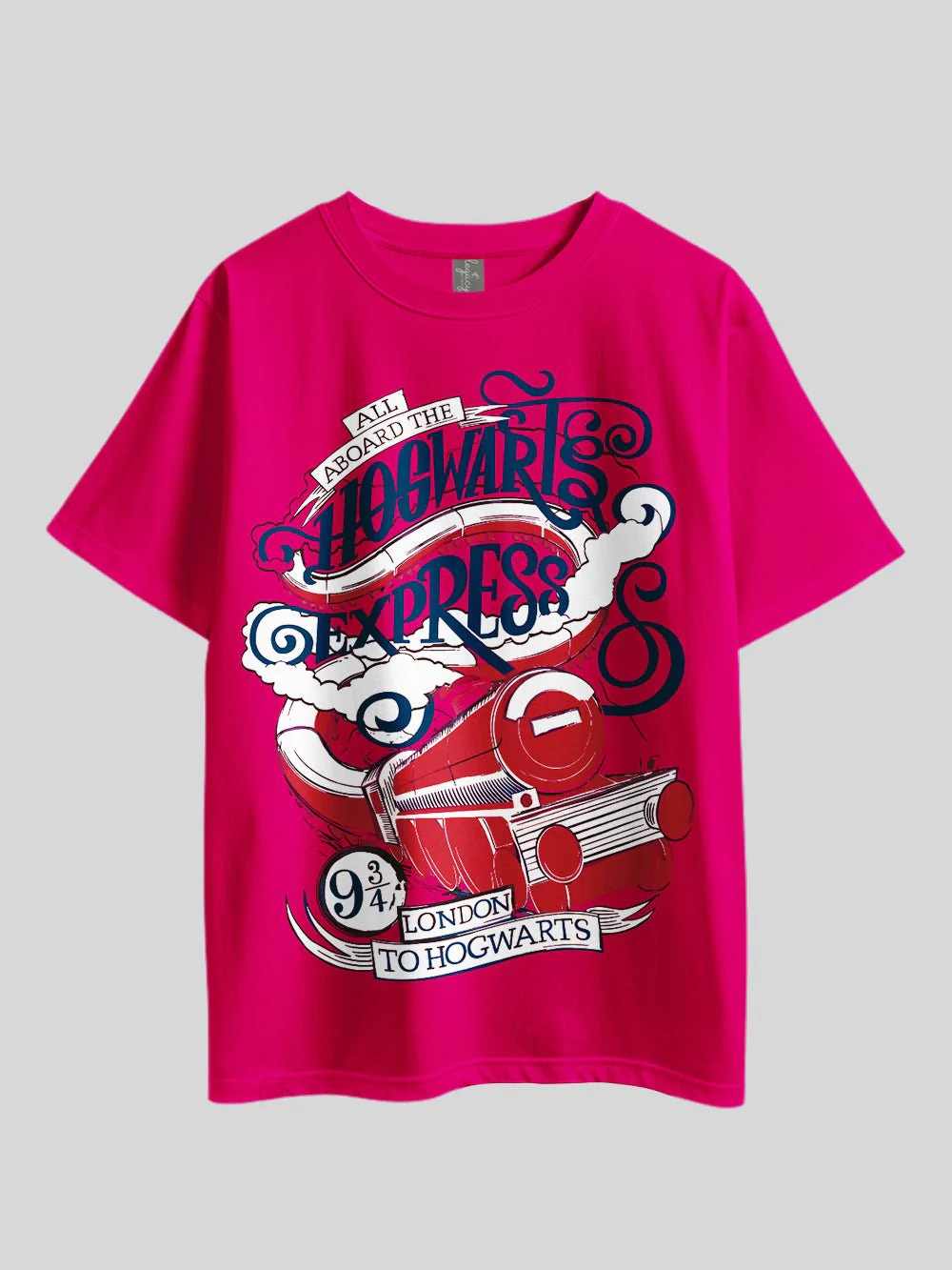"HARRY POTTER: ALL ABOARD THE HOGWARTS EXPRESS LONDON TO HOGWARTS" Graphic Printed Drop Shoulder T-shirt Legacy Boutiques Dhaka - Image 5