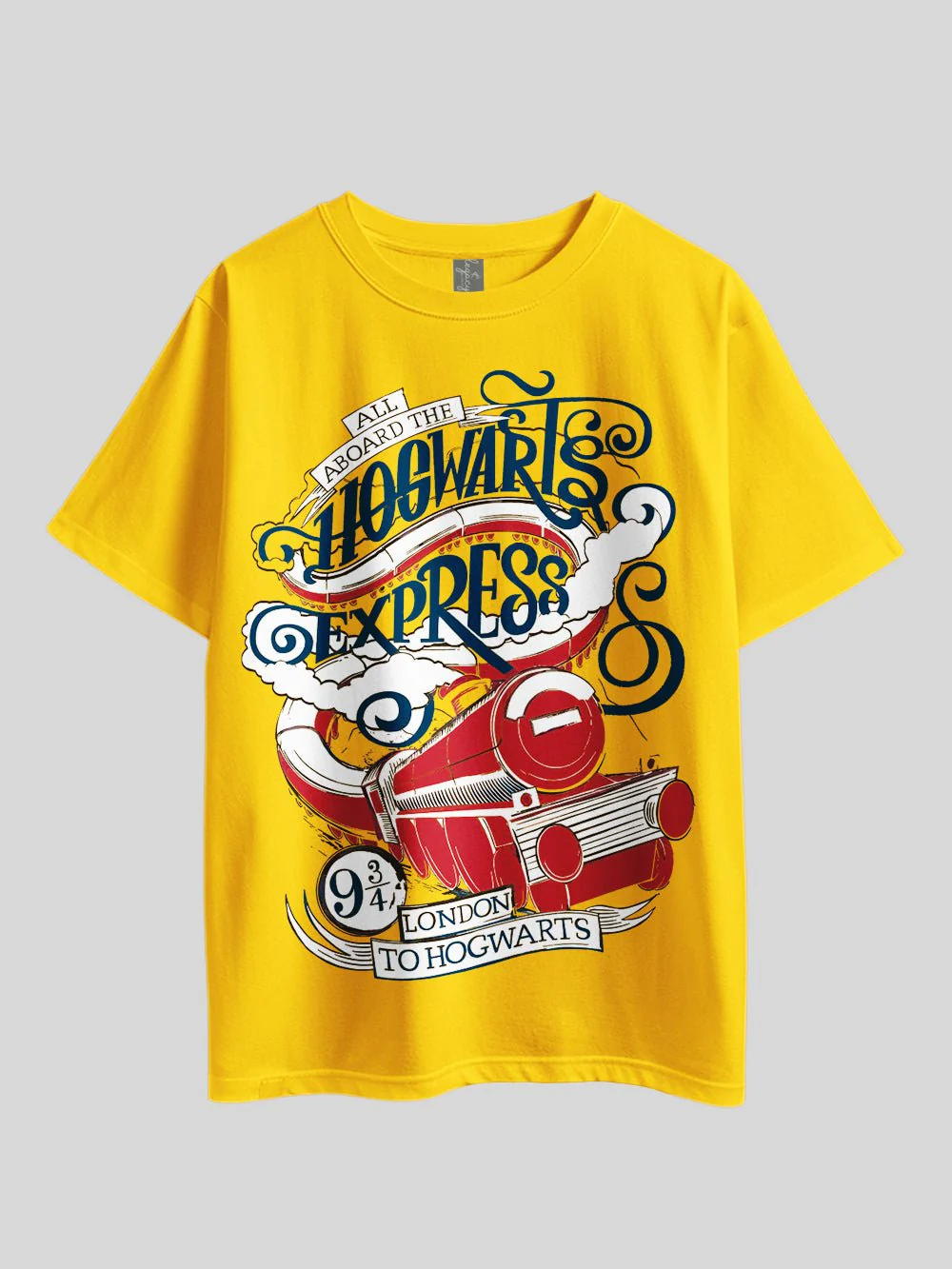 "HARRY POTTER: ALL ABOARD THE HOGWARTS EXPRESS LONDON TO HOGWARTS" Graphic Printed Drop Shoulder T-shirt Legacy Boutiques Dhaka - Image 7