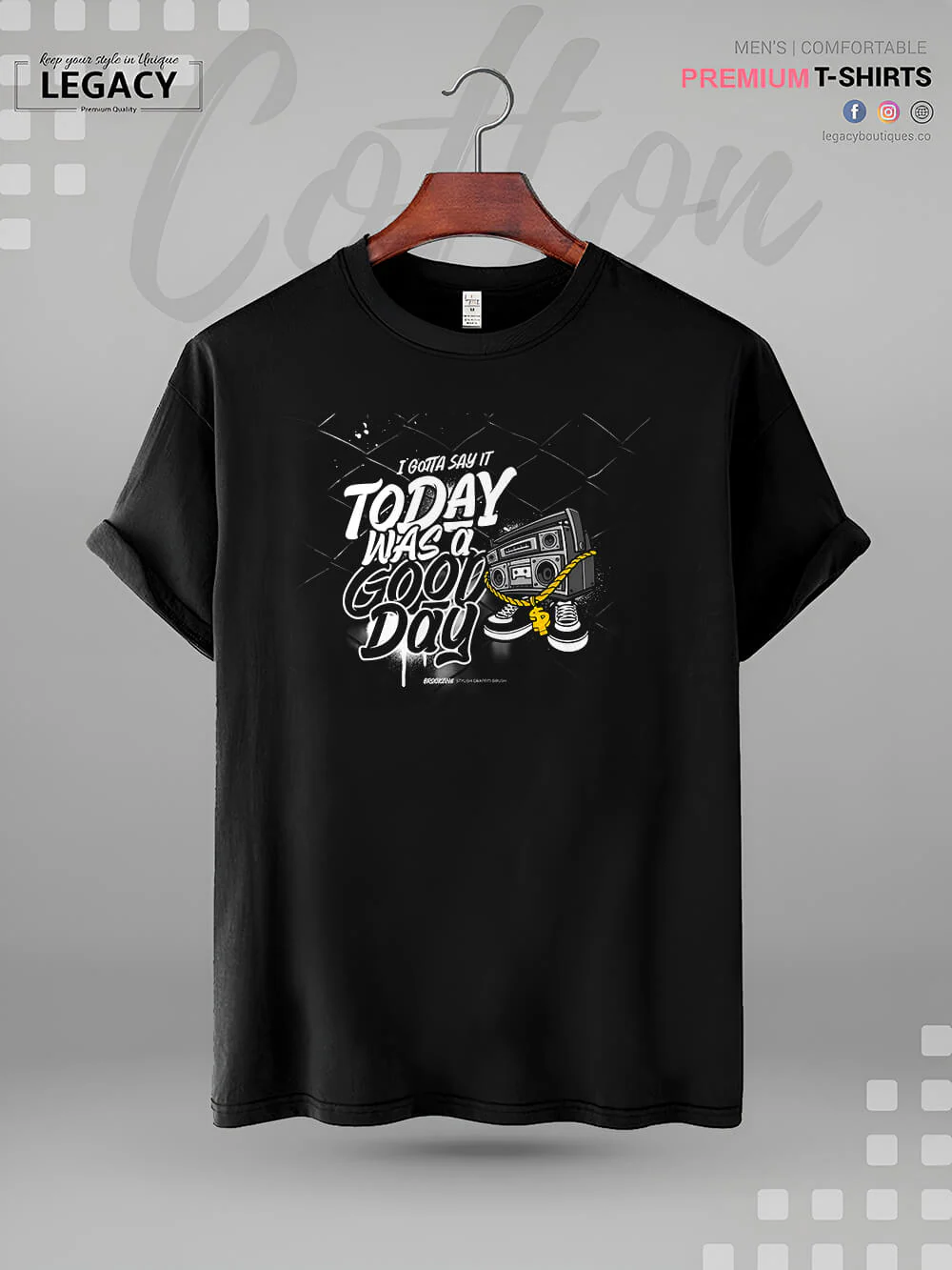 I Gotta Say It Today Was A Good Day High Quality Men's T-Shirt At A Resonable Price In BD