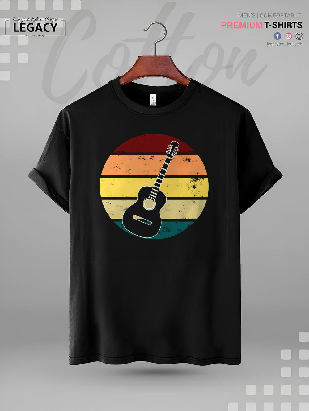 Inktastic Guitar Music High Quality In Cheapest Price Mens T-Shirt