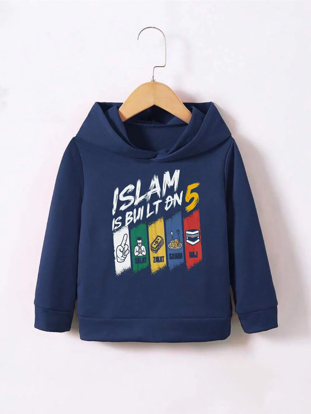 Islam Is Build On 5 Printed Casual Boys And Girls Kids Hoodie Legacy Boutiques Bangladesh
