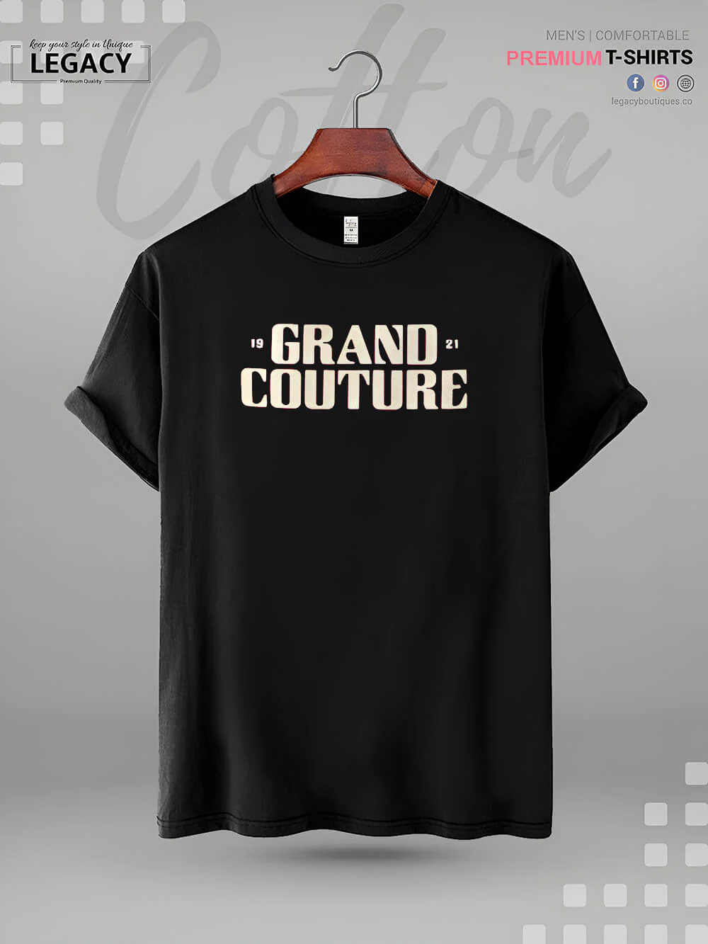 It's A Grand Couture Print High Quality Men's Tshirt In Lowest Price - Image 2