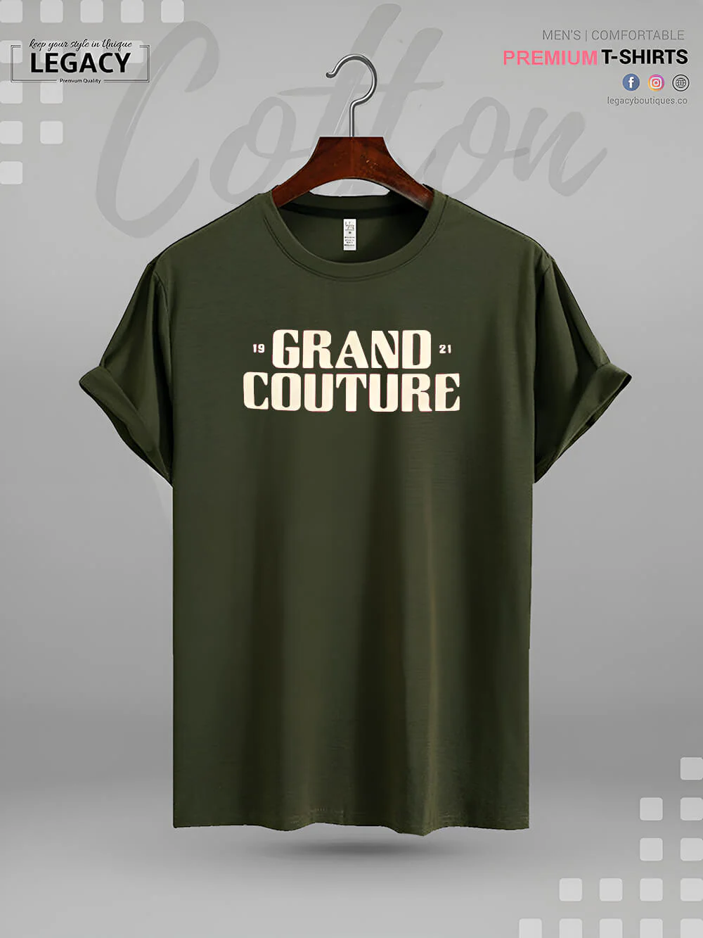 It's A Grand Couture Print High Quality Men's Tshirt In Lowest Price - Image 4