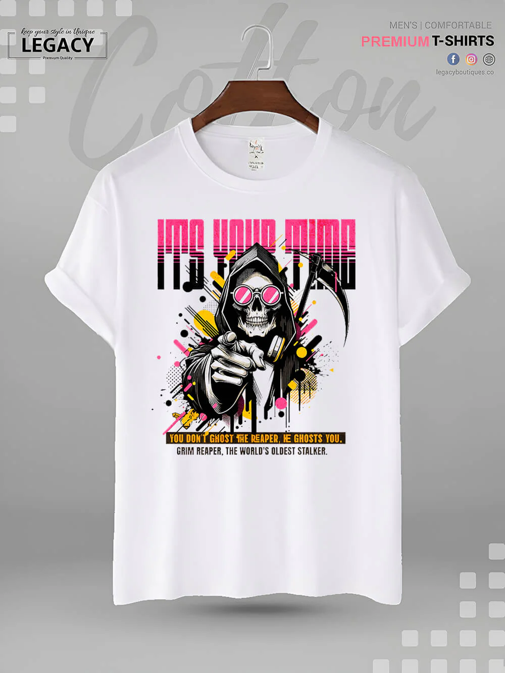 It's Your Time Good Quality Mens Tshirt In Lowest Price In BD