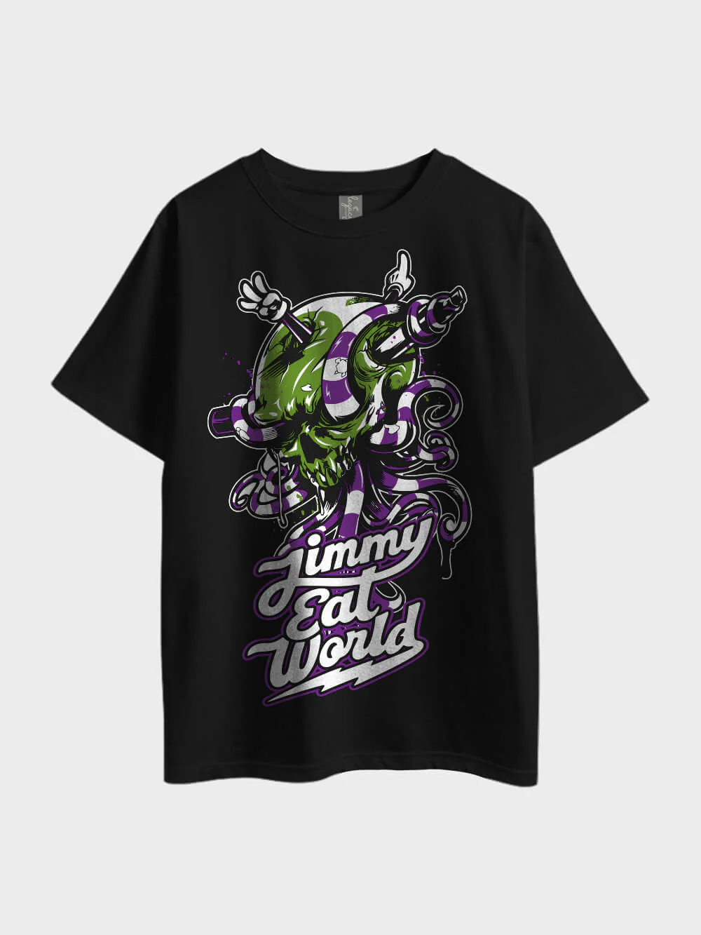 Jimmy Eat World Rock Band Metal Oversized Men's Premium Quality In Lowest Price Tee In BD