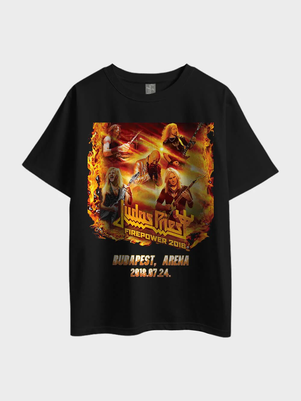 Judas Priest Band Oversized Metal Mens Cheapest Tee In Dhaka