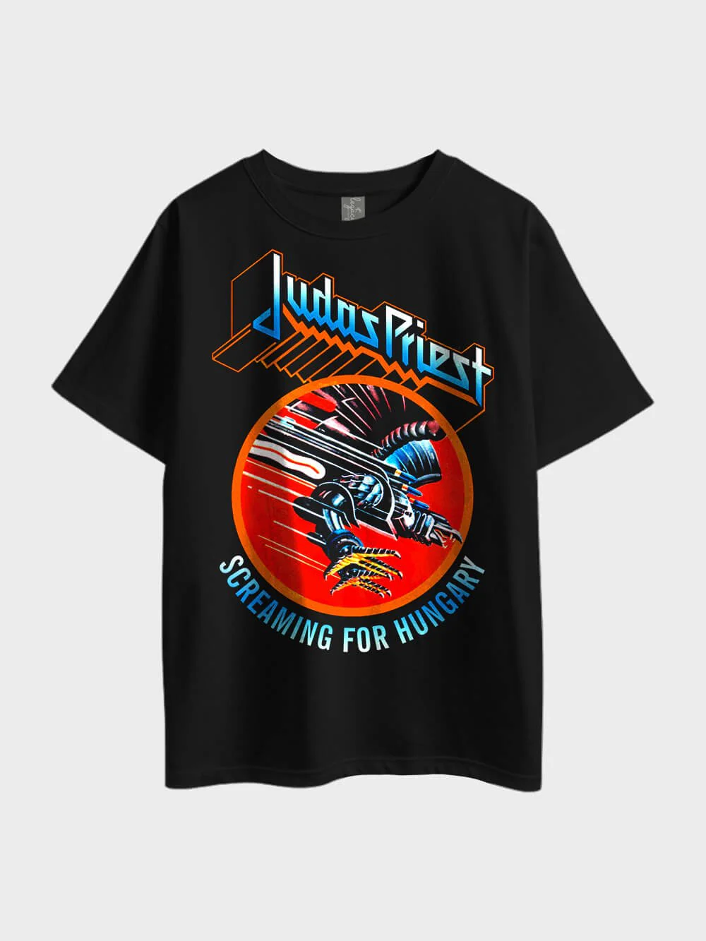 Judas Priest Screaming For Hungary Metal Oversized Mens Best Quality Tee Only At Legacy Boutiques BD