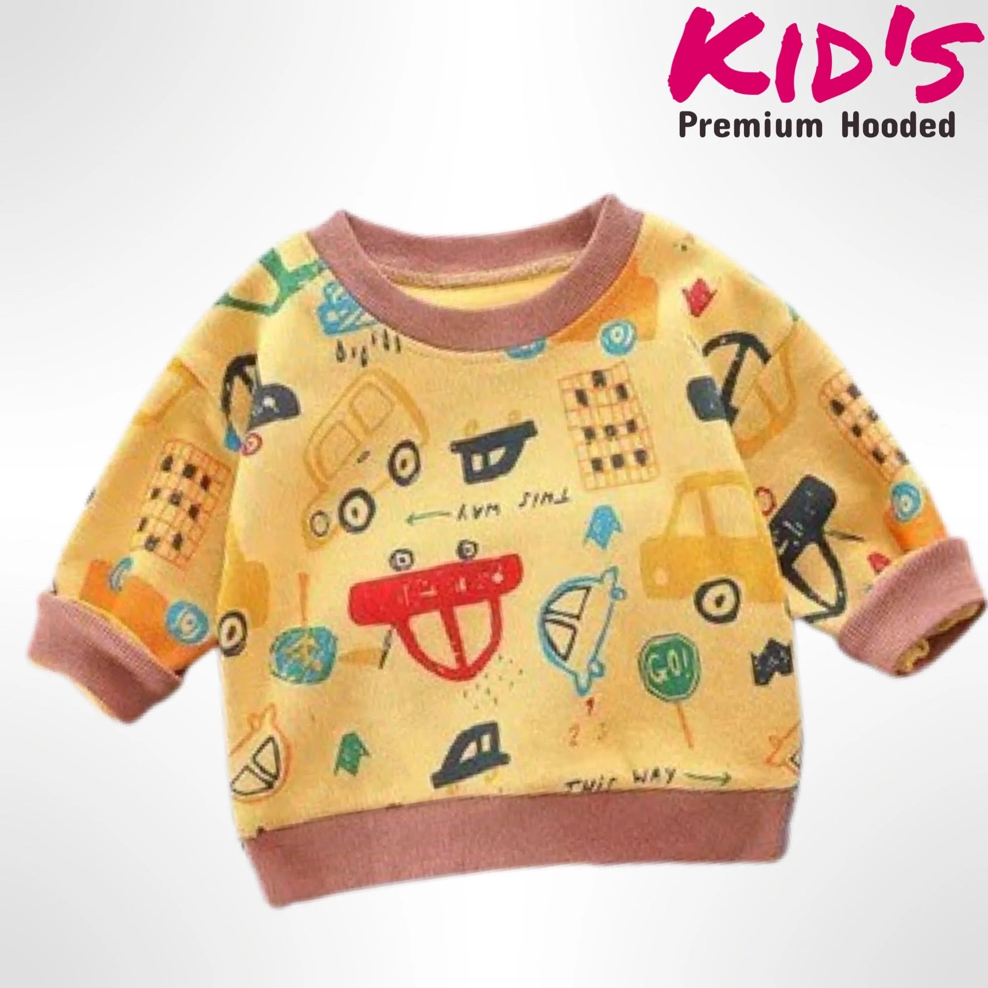 Kids Autumn Winter Collection Minnie's Cotton Sweatshirt Long Sleeve For Infant Girl Boys - Image 2