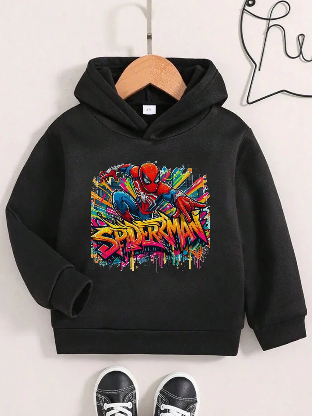 Kids Favorite Friendly Spiderman Casual Hoodie Legacy Boutiques Dhaka