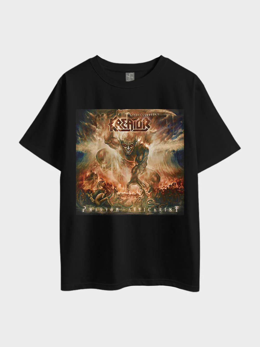 Kreator Phantom Antichrist Metal Oversized Mens Premium Quality In Lowest Price Tee Only At Legacy Boutiques BD