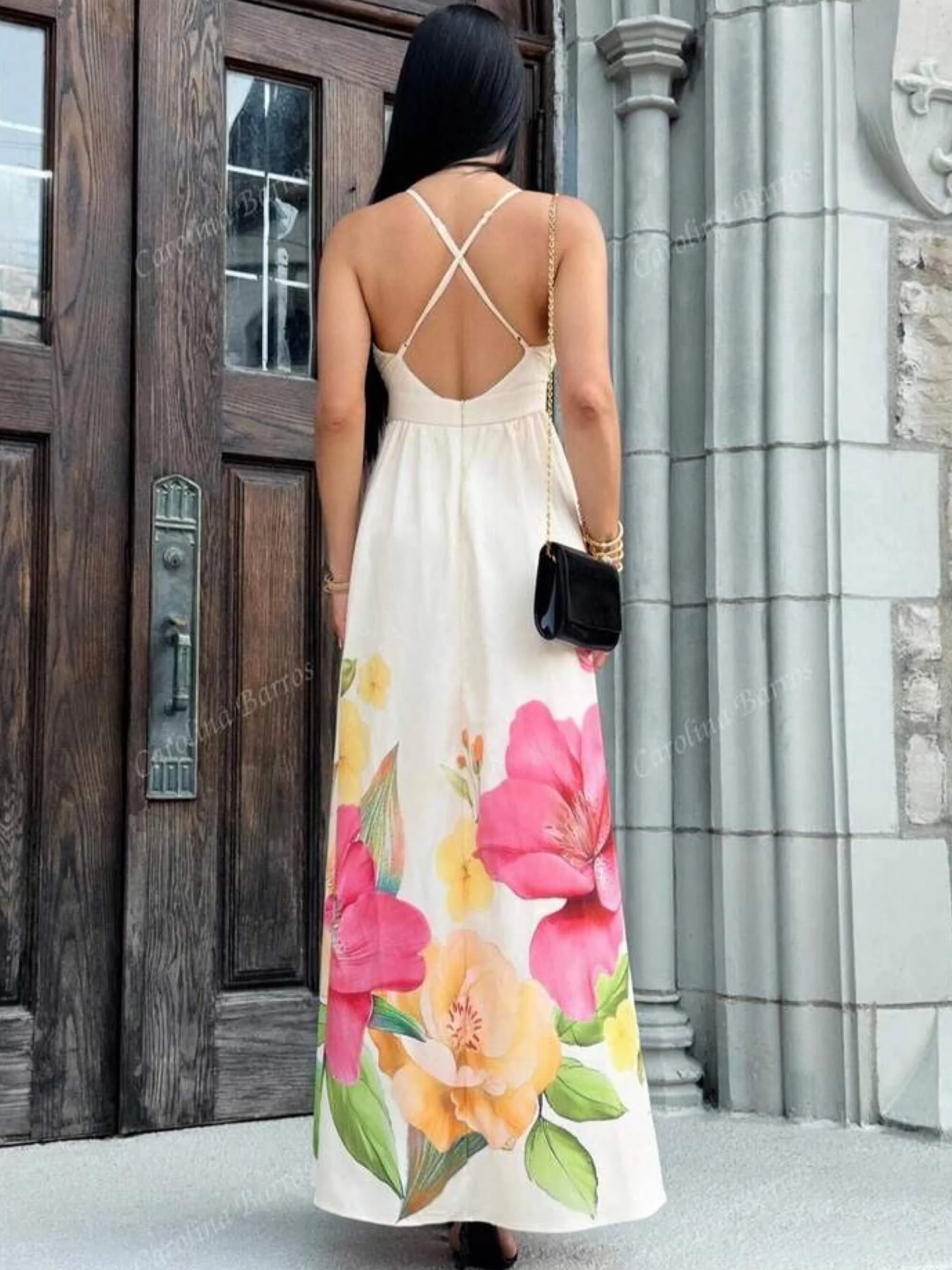 Ladies Gorgeous Gown Dress - Image 3