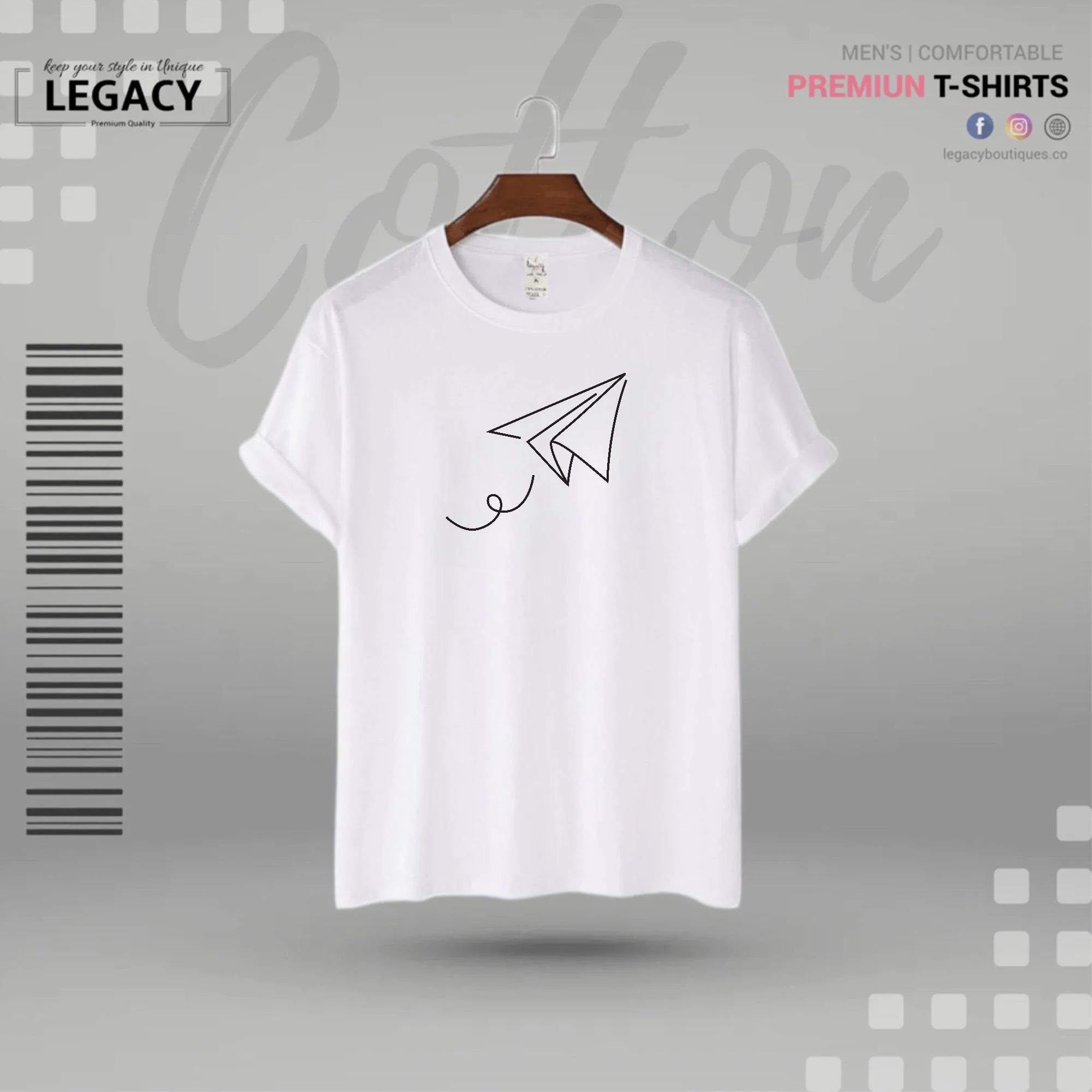 Legacy Boutiques Rubber Printed Mens Designer Edition T Shirt | Bangladesh - Image 4