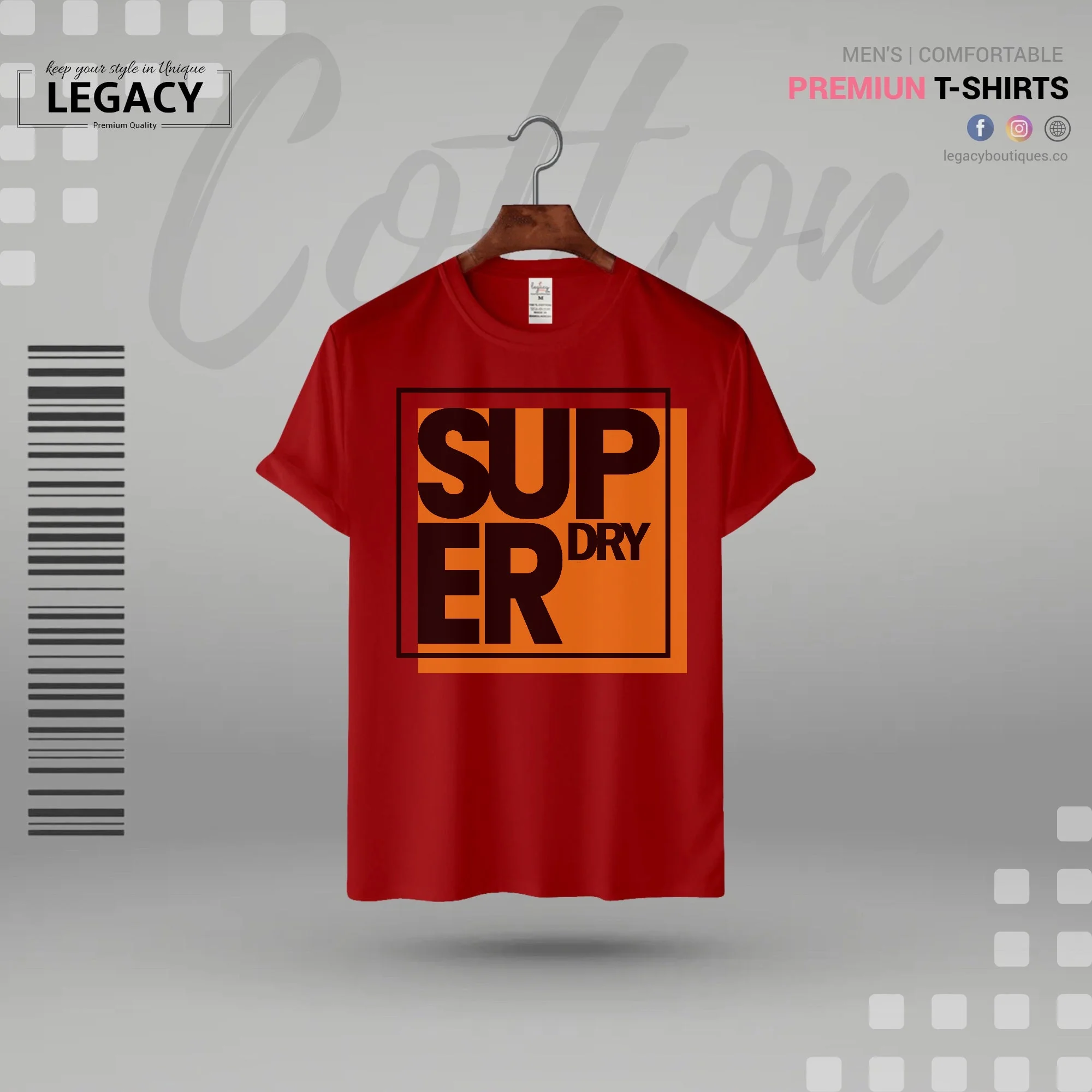 Legacy Men Premium Super Designer Edition T Shirt - Image 4