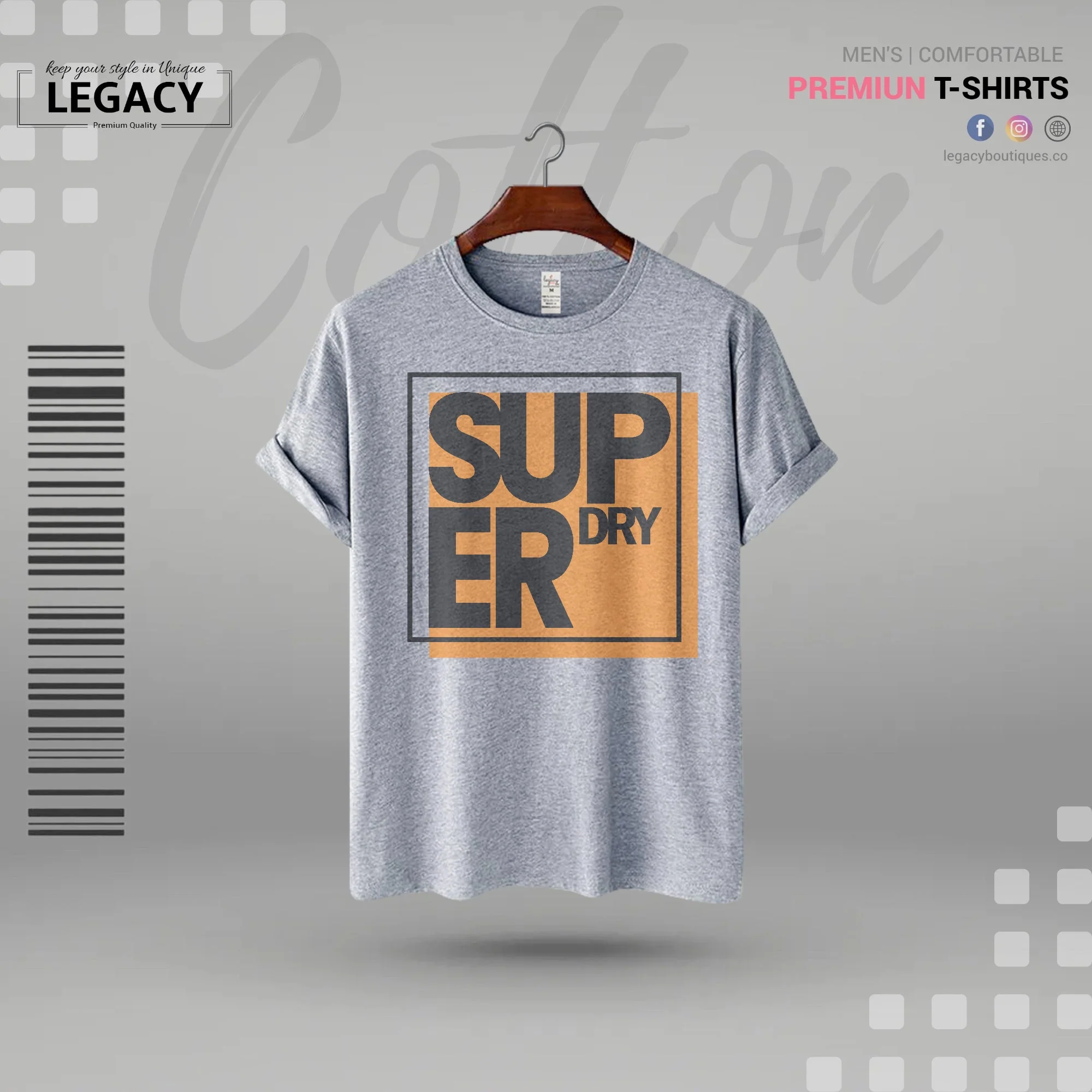 Legacy Men Premium Super Designer Edition T Shirt - Image 6