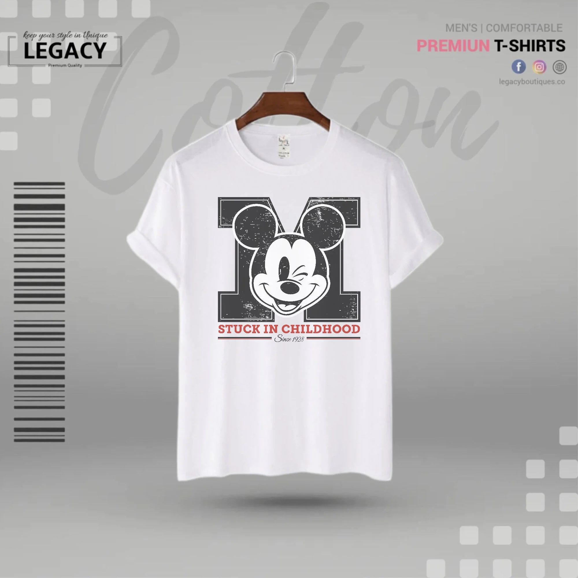 Legacy Men's Micky Printed Designer Edition T-Shirt - Image 3