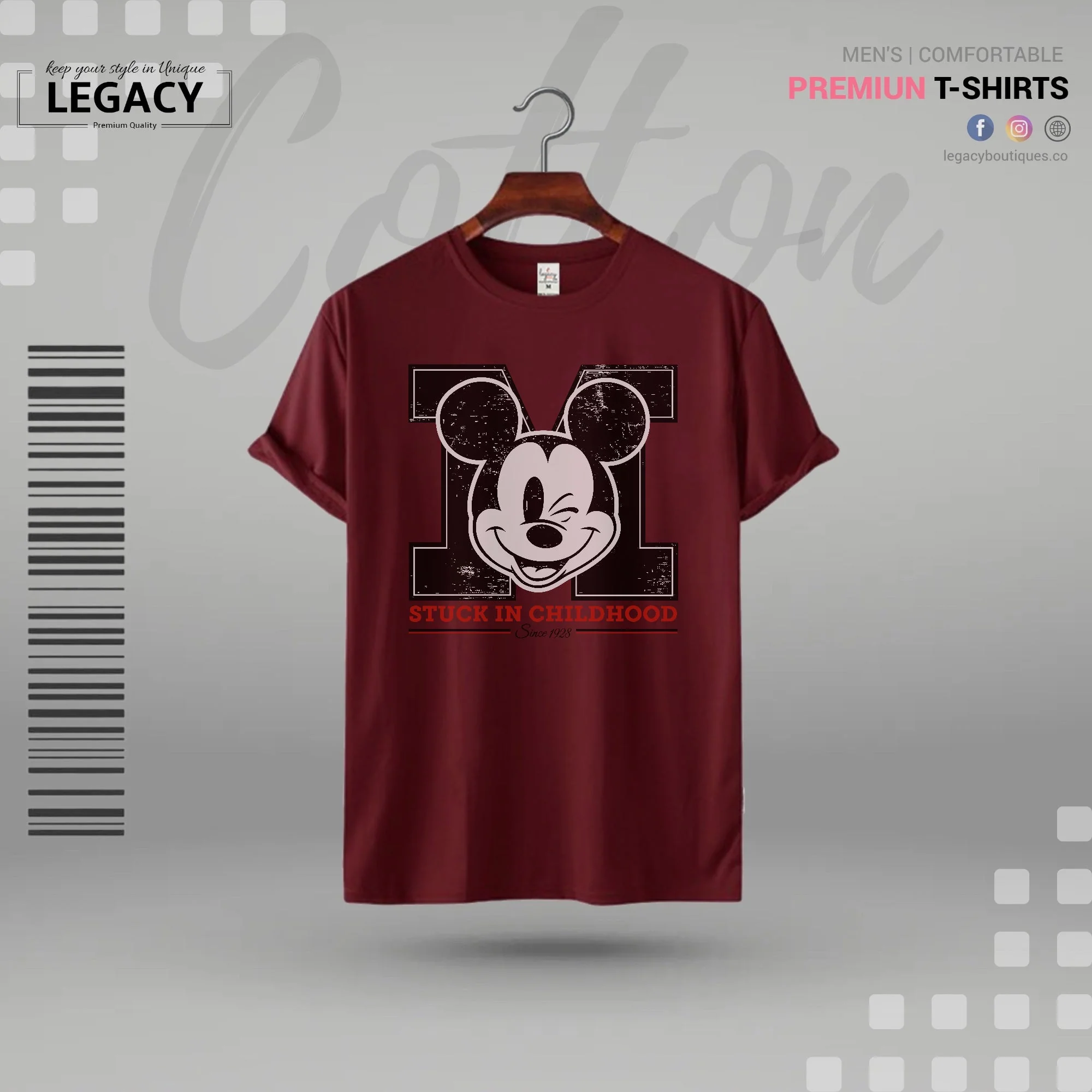 Legacy Men's Micky Printed Designer Edition T-Shirt - Image 5